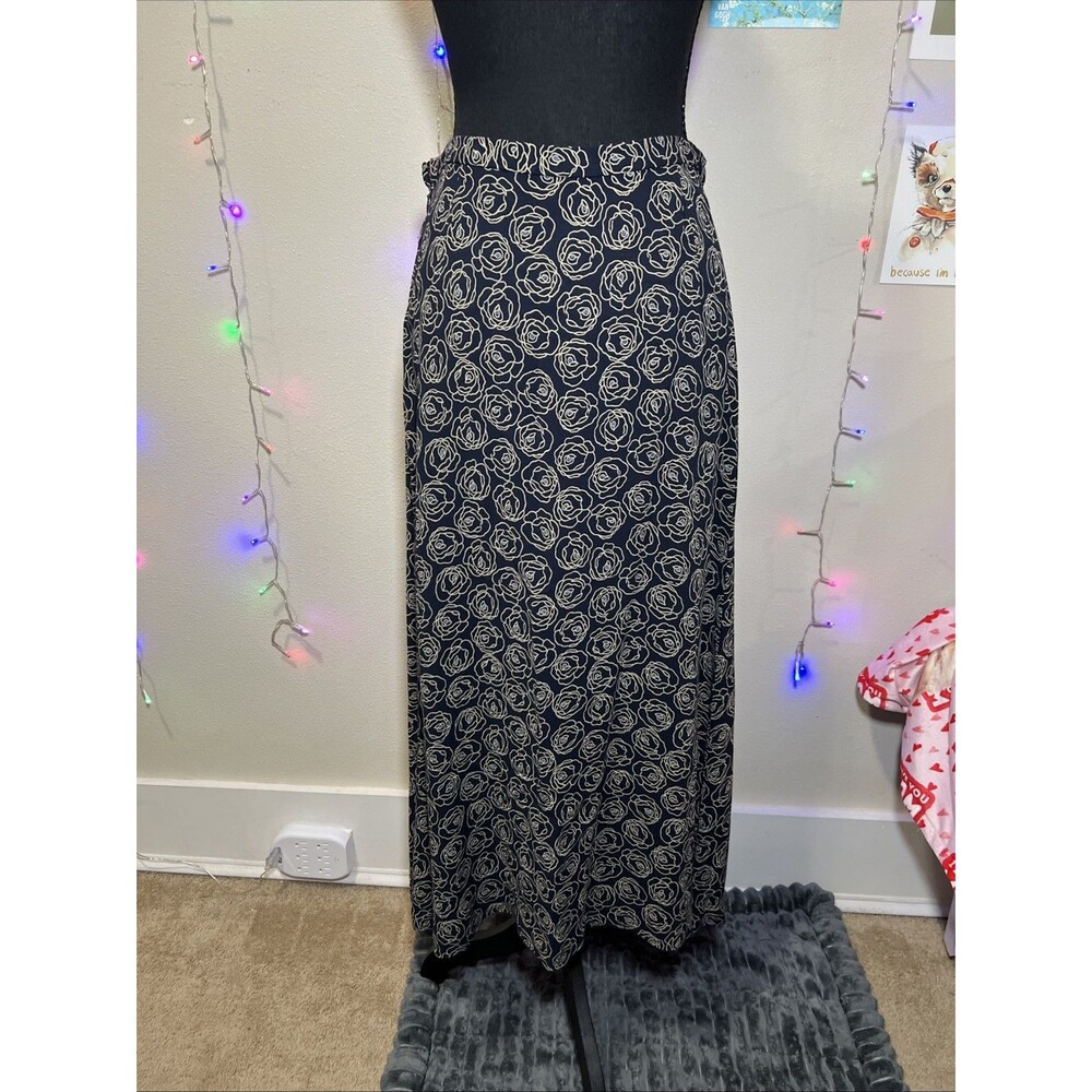 Eddie Bauer Women’s Maxi Skirt Floral Print Size 10 - Picture 4 of 4